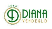 Diana Vendéglő logója